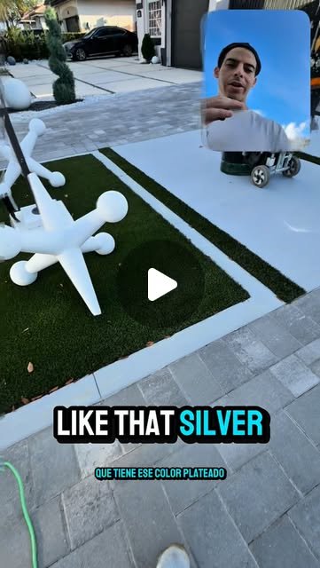 Front patio epoxy transformation before and after